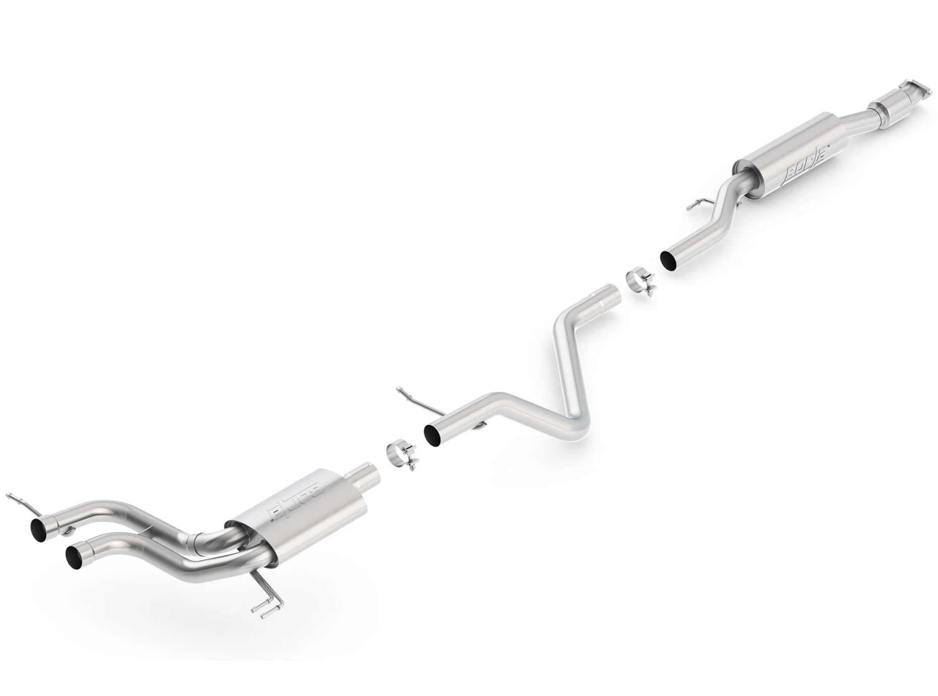Cat-Back S-Type Exhaust VELOSTER 2013-16 #140506 | Borla