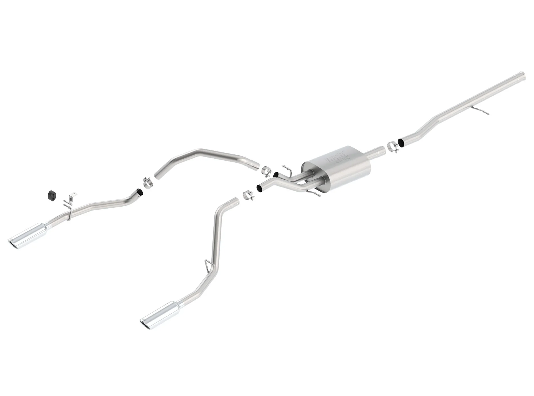 Cat-Back ATAK Exhaust SILVERADO 1500 2014-17 #140537 | Borla