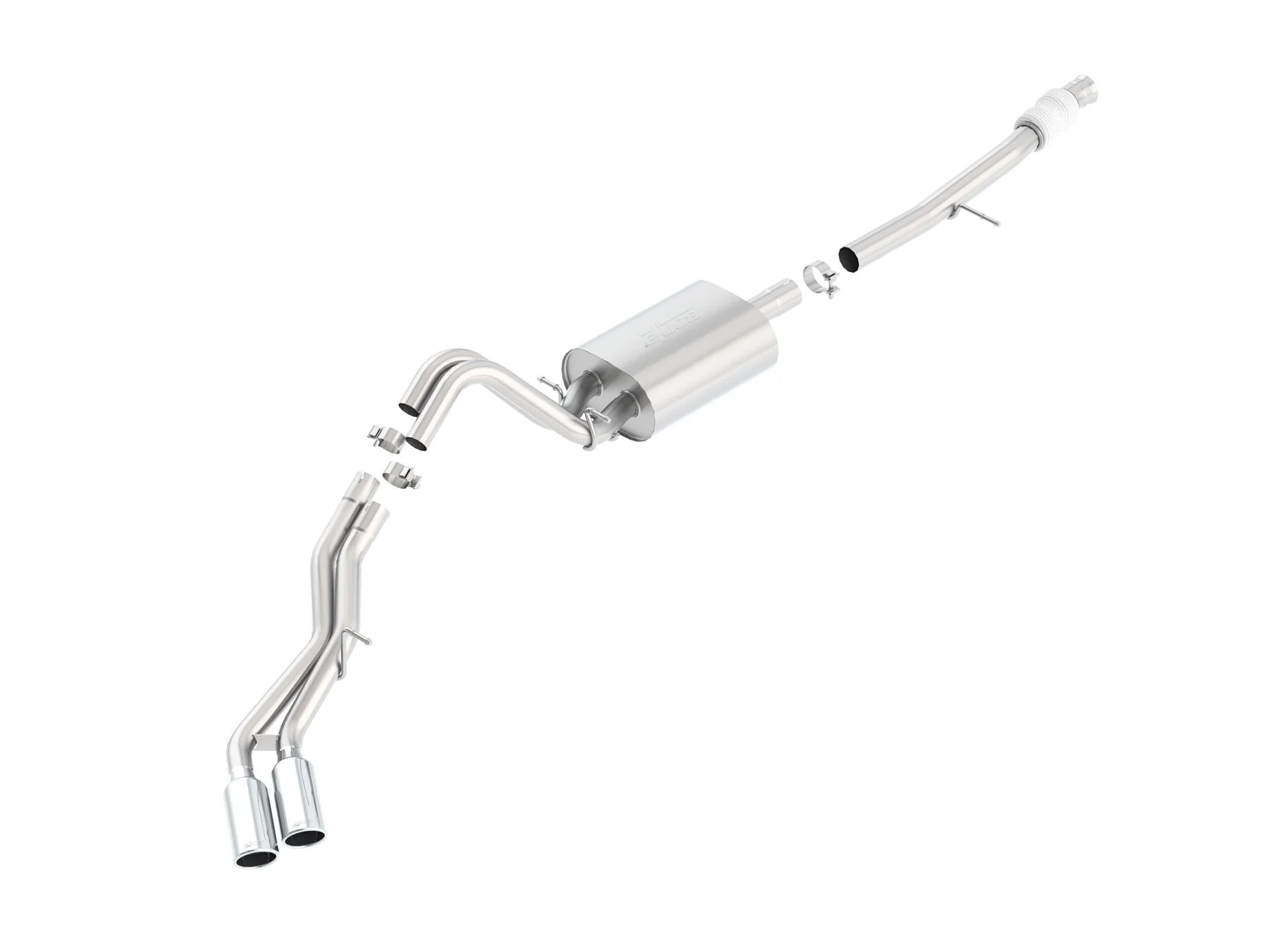 Cat-Back Touring Exhaust SUBURBAN 1500 2015-16 #140558 | Borla