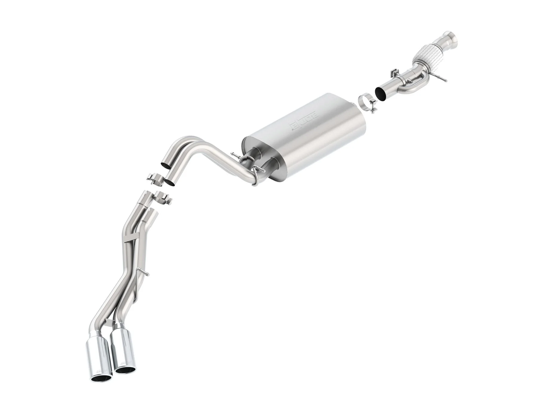 Cat-Back Touring Exhaust ESCALADE 2015-17 #140559 | Borla