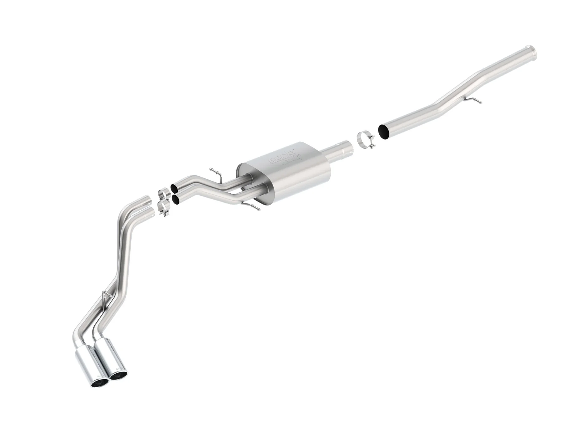Cat-Back ATAK Exhaust SILVERADO 1500 2014-17 #140577 | Borla