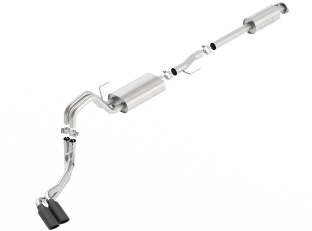 Cat-Back S-Type Exhaust F-150 Truck 2015-18#140618BC | Borla