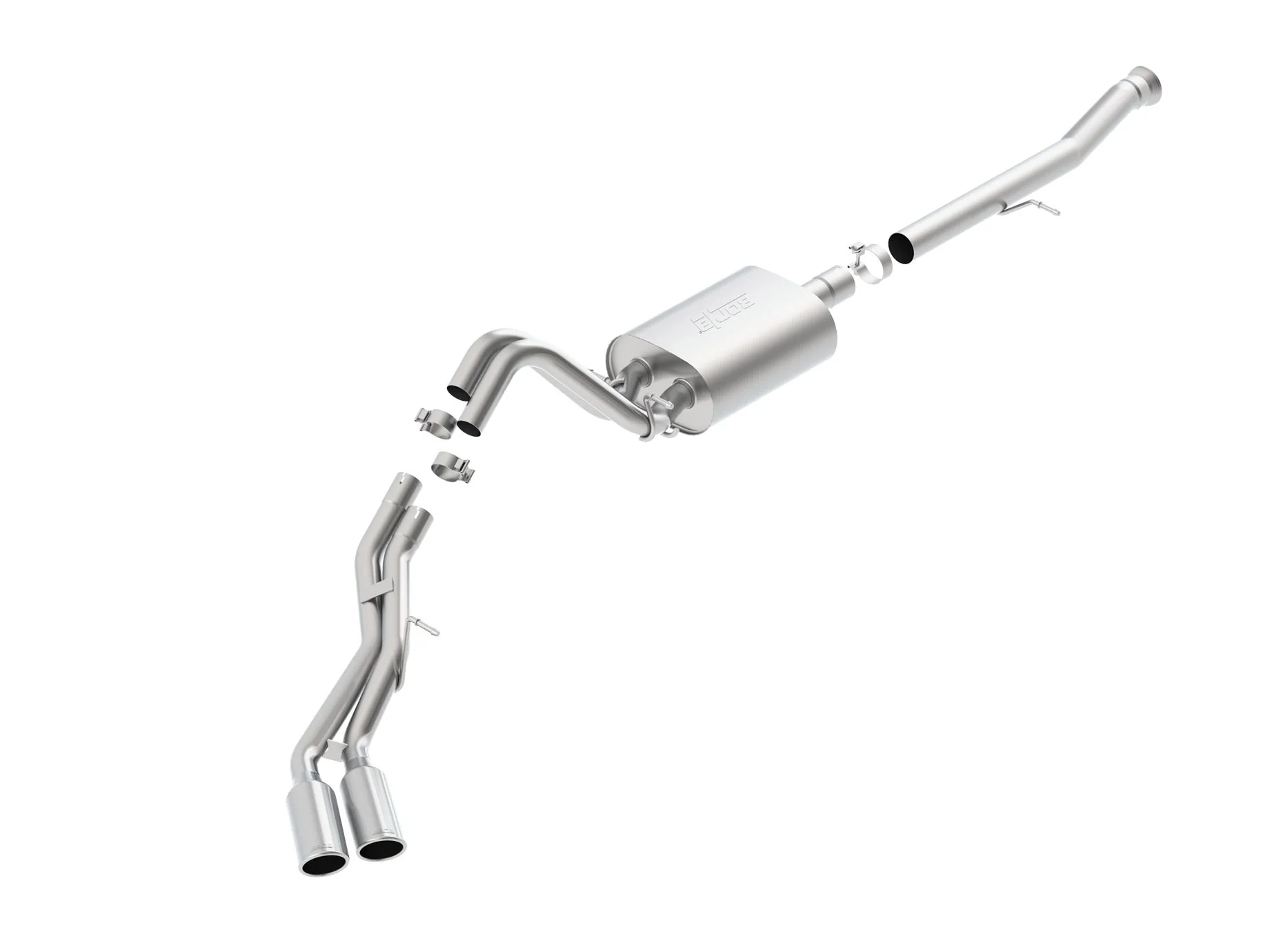 Cat-Back S-Type Exhaust ESCALADE ESV/EXT 2015-16 #140653 | Borla
