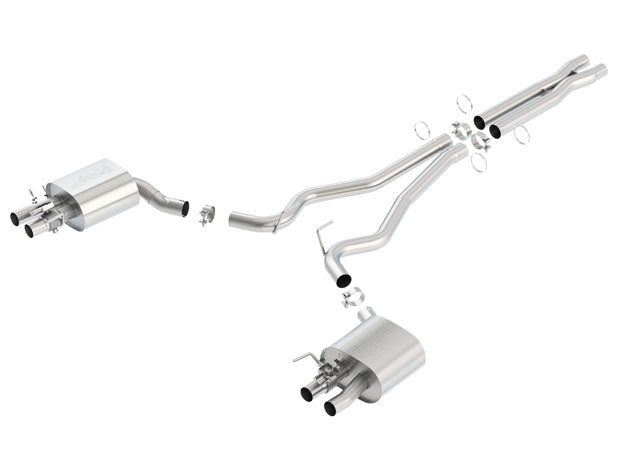 S-Type Cat-Back Exhaust for Mustang Shelby GT350 2016-20 | #140684 | Borla