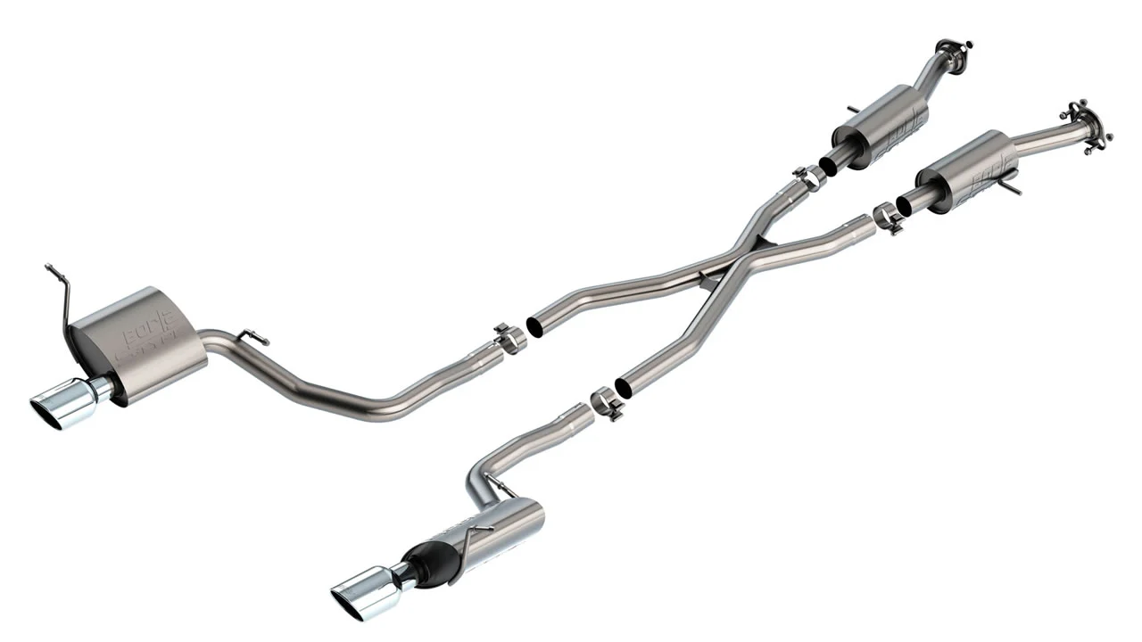 S-Type Cat-Back Exhaust (Polished Tips) for Jeep Grand Cherokee 2014-21 | #140835 | Borla