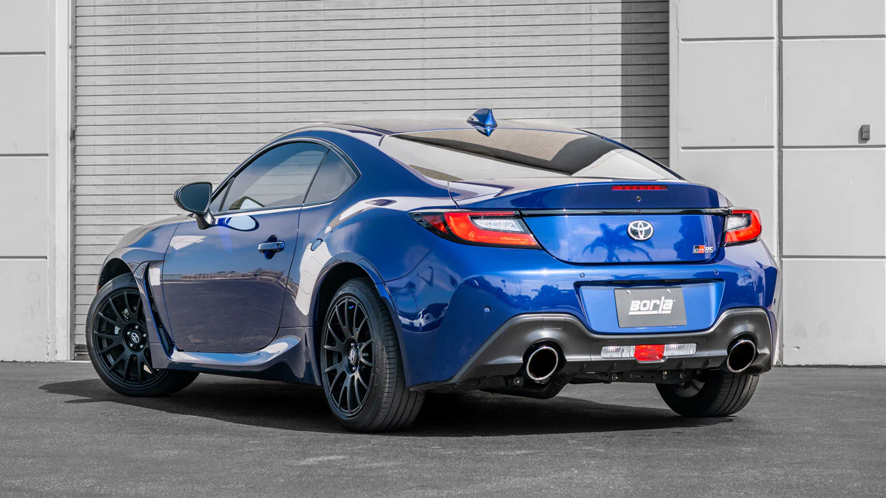 ATAK Cat-Back Exhaust (Polished Tips) For Toyota GR86 2.4L 2022-24 #140910 | Borla - Image 2