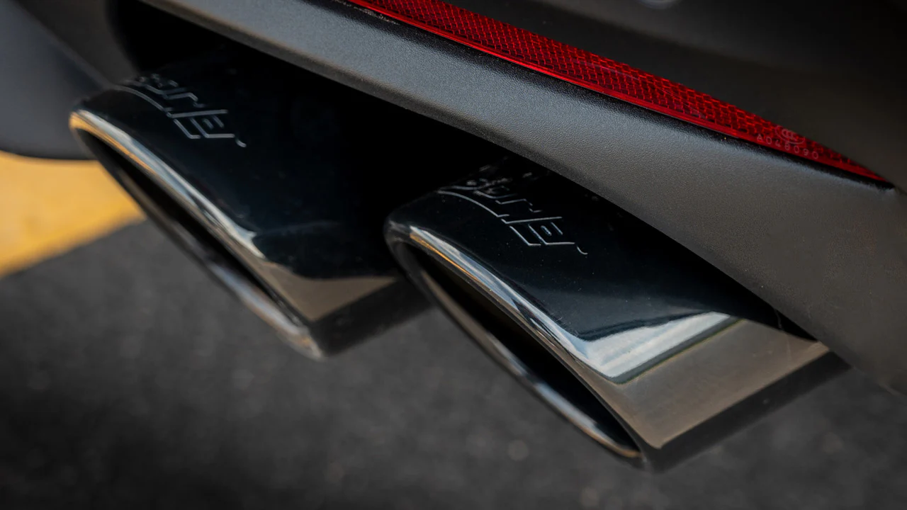 ATAK Cat-Back Exhaust Chrome/Black/Carbon Tips For Mustang GT 2024+ | #140963 | Borla - Image 6