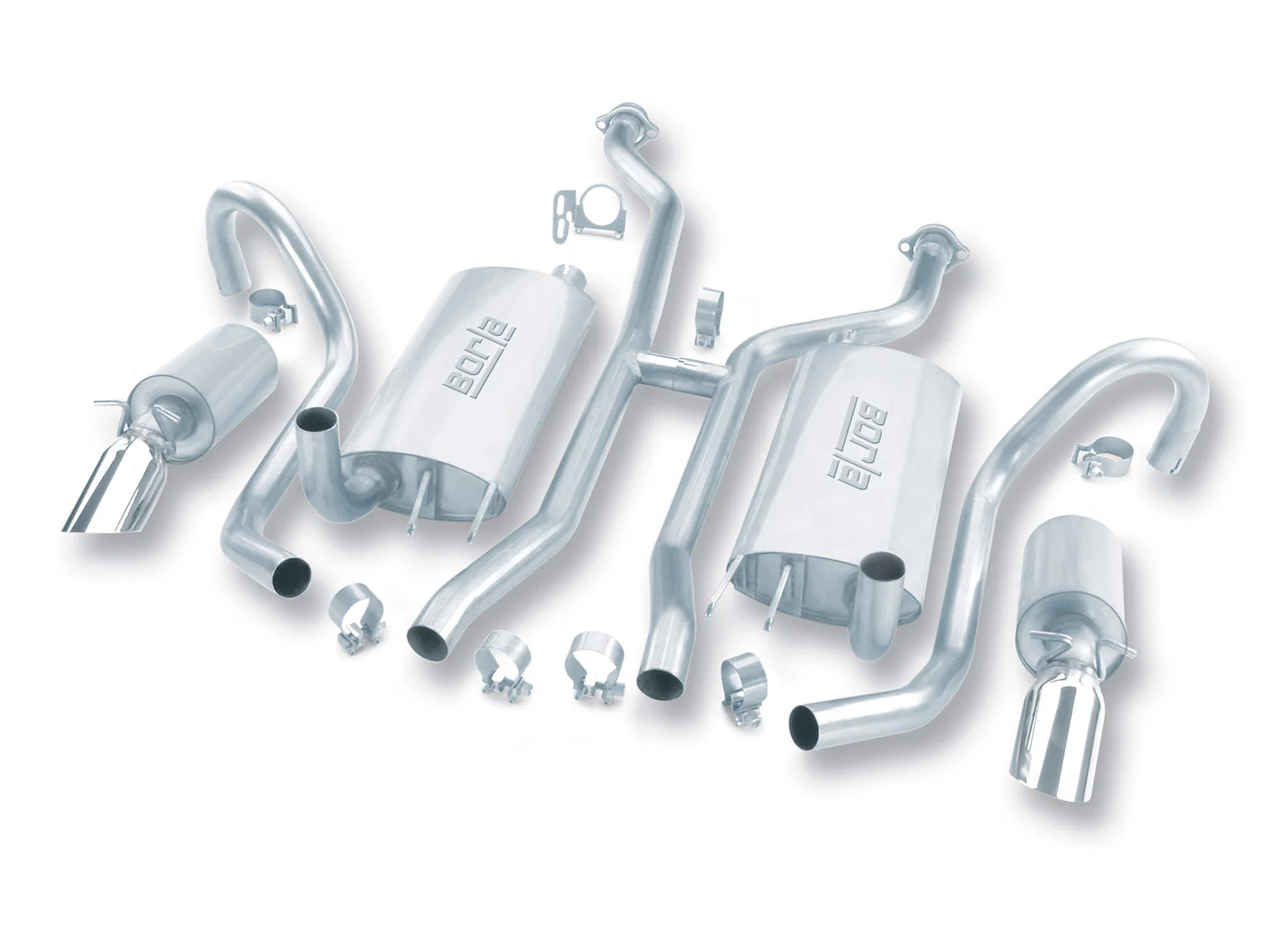 Cat-Back Touring Exhaust IMPALA 1994-96 #14504 | Borla
