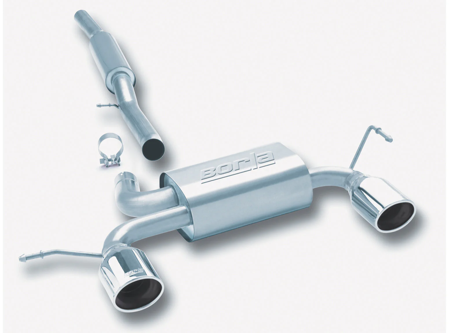 Cat-Back S-Type Exhaust TT 2001-06 #14957 | Borla