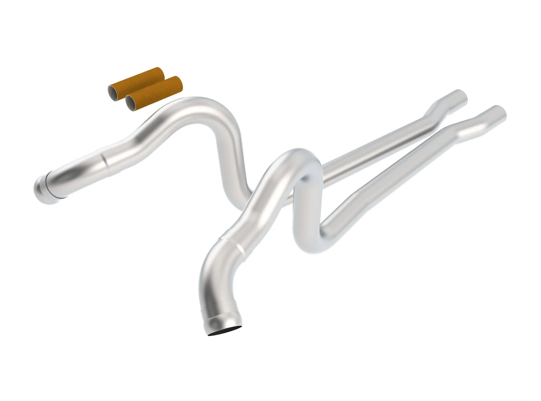 Over Axle Pipe Exhaust Mustang GT 2011-14 #60521 | Borla
