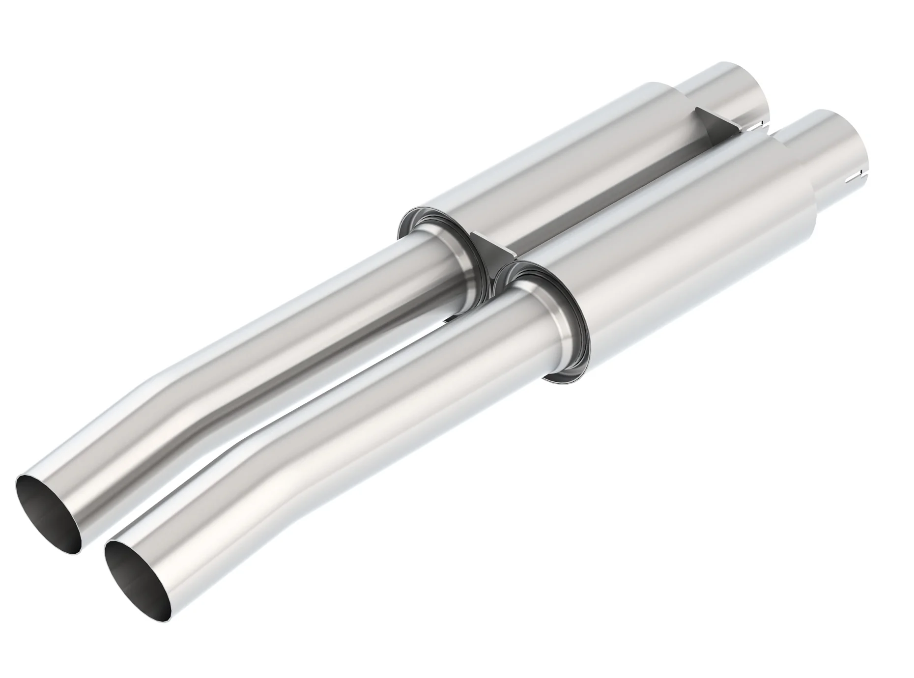 Touring Muffler Muffler Exhaust CAMARO V8 2016-17 #60608 | Borla