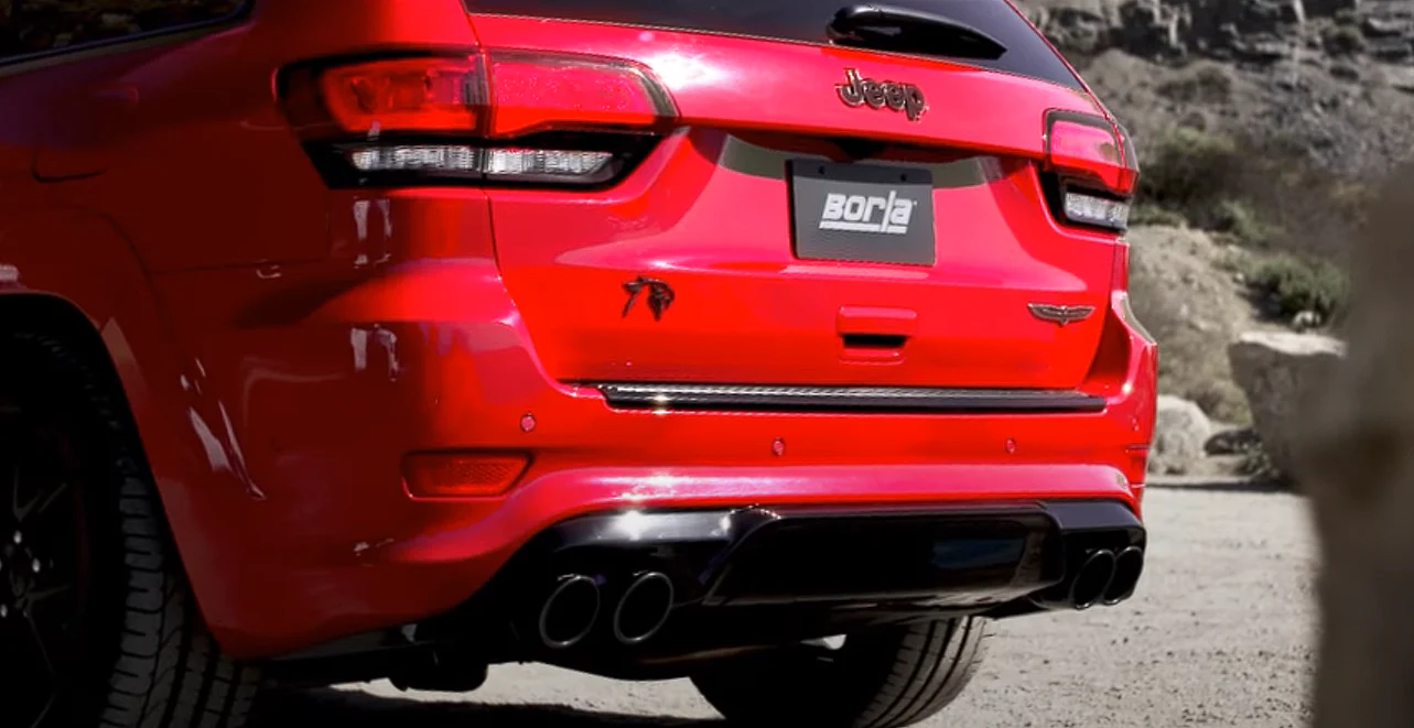 Jeep Grand Cherokee Trackhawk 2018-21 Carbon Tips | #60673CF | Borla - Image 3