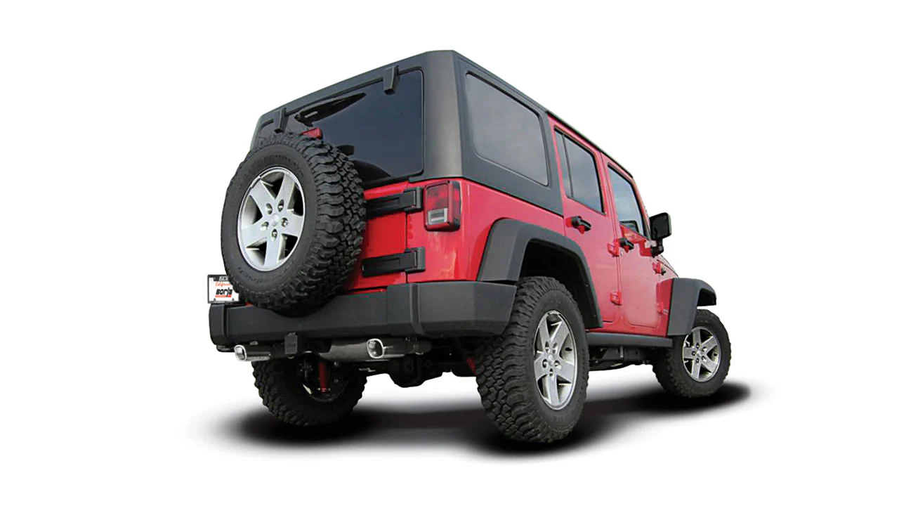 ATAK Axle-Back Exhaust for Jeep Wrangler 3.6L 2012-18 | #11860 | Borla - Image 2