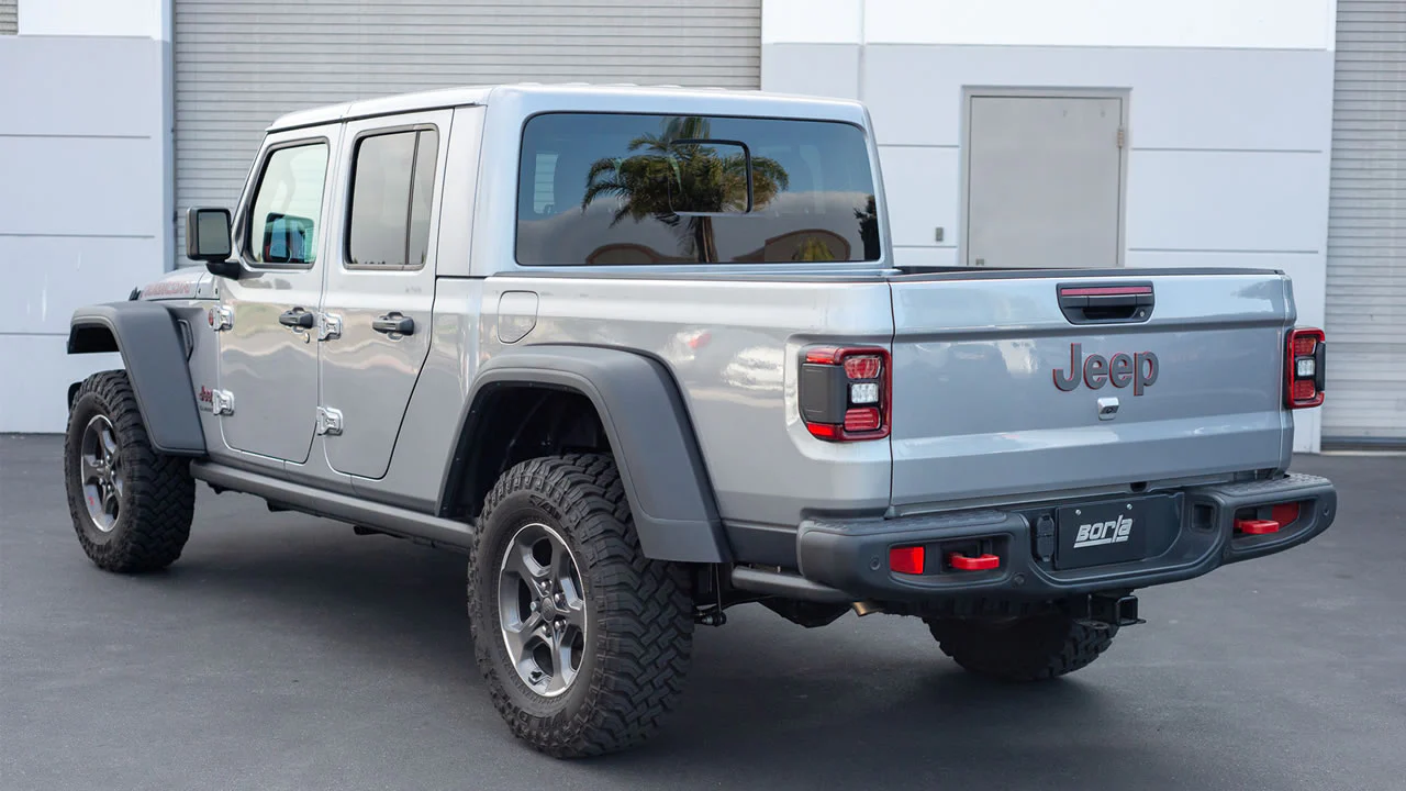 High Clearance ATAK Cat-Back Exhaust for Jeep Gladiator 3.6L 2020+ | #140810 | Borla - Image 2
