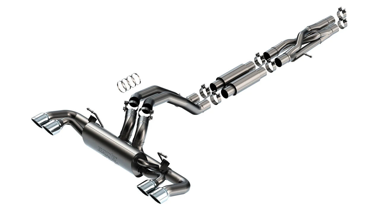 ATAK Cat-Back Exhaust for Jeep Wrangler Rubicon 392 6.4L 2021+ | #140893 | Borla