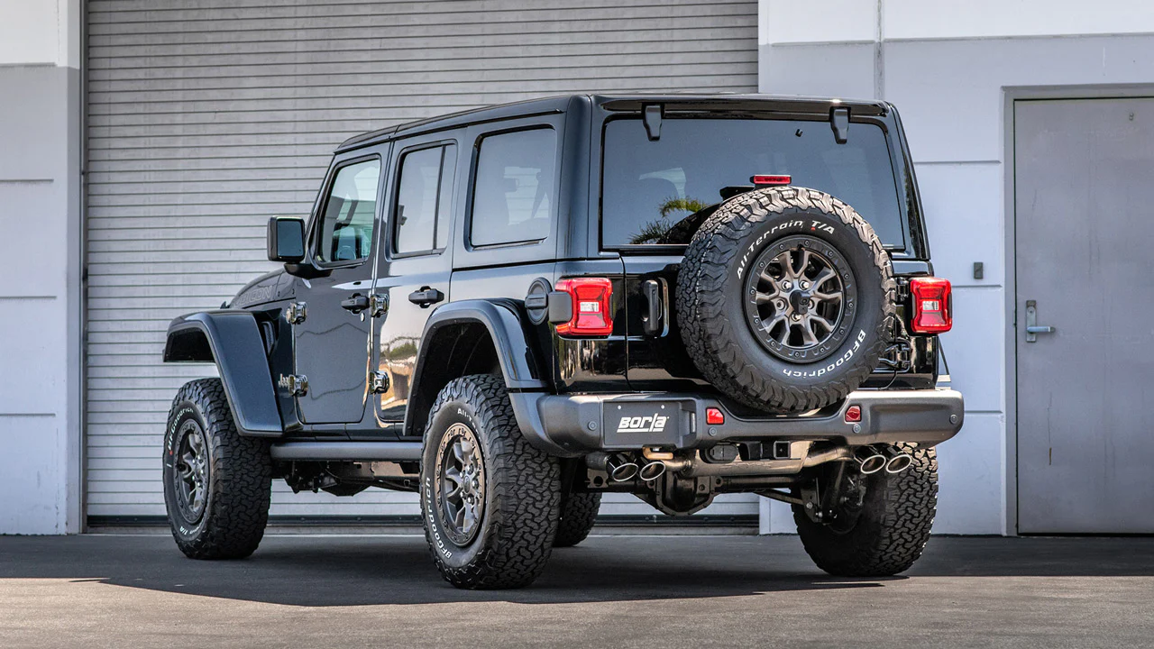ATAK Cat-Back Exhaust for Jeep Wrangler Rubicon 392 6.4L 2021+ | #140893 | Borla - Image 3