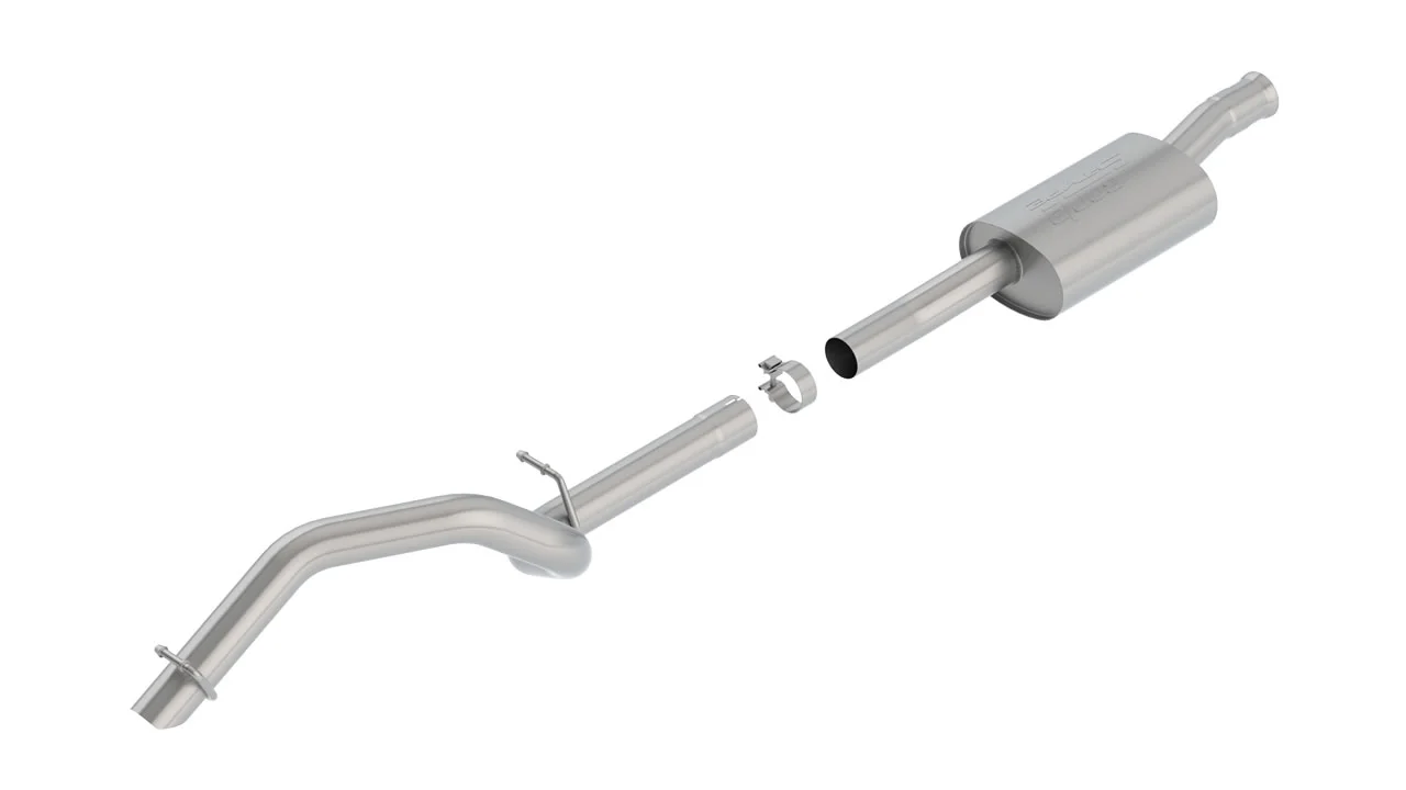 High Clearance S-Type Cat-Back Exhaust for Jeep Wrangler 2.0L 2018+ | #140787 | Borla