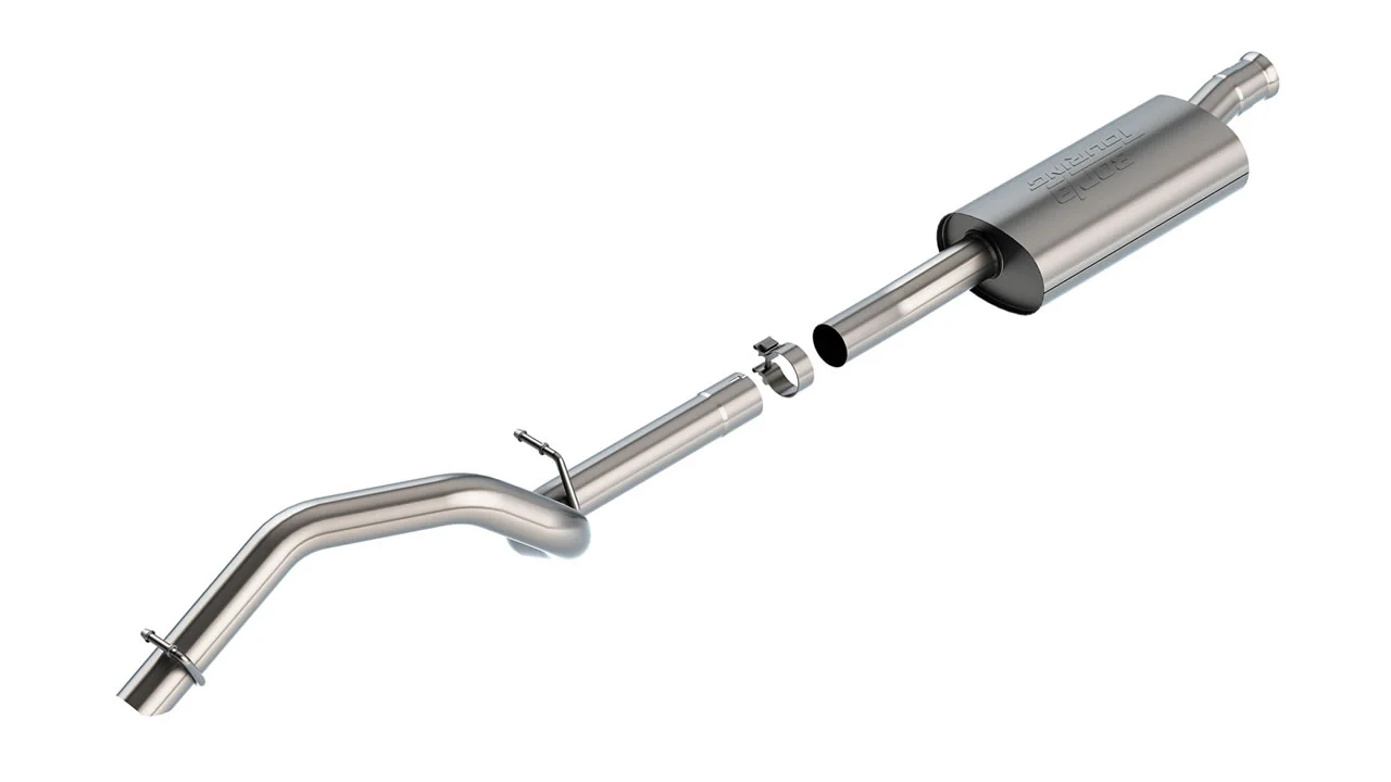 High Clearance Touring Cat-Back Exhaust for Jeep Wrangler 2.0L 2018+ | #140822 | Borla