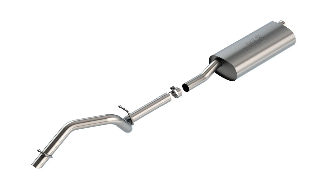 High Clearance Touring Cat-Back Exhaust for Jeep Wrangler 3.6L 2018+ | #140828 | Borla