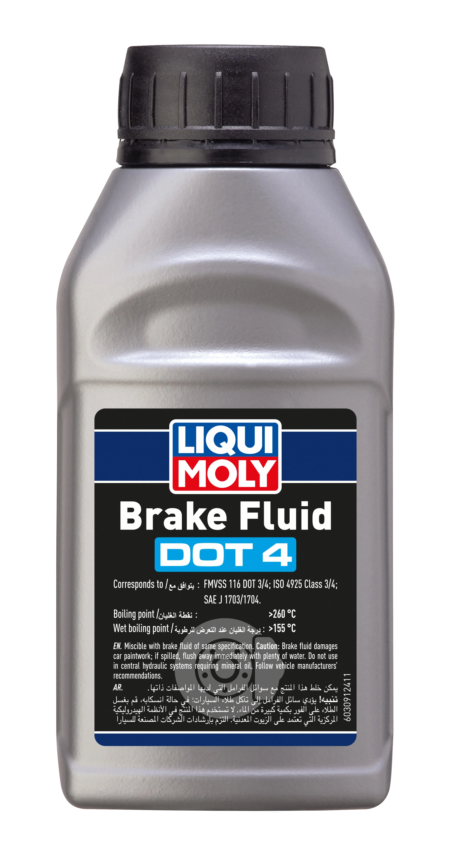 Brake Fluid DOT 4 250ml - 3091 | Liqui Moly