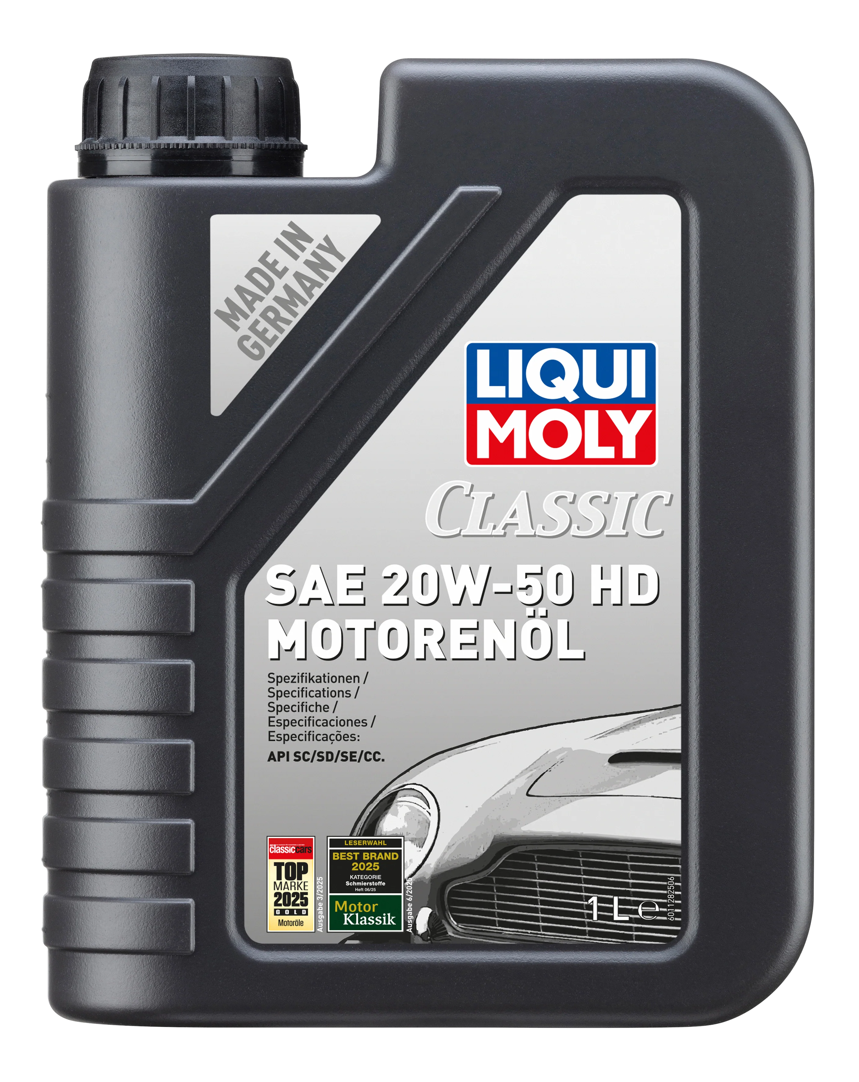 Classic Motoroil SAE 20W-50HD 1ltr - 1128 | Liqui Moly