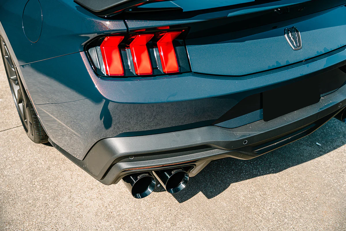 Xtreme Cat-Back Exhaust Chrome/Black Tips for Mustang Dark Horse 2024+ | #21265/#21266 | Corsa Performance - Image 12
