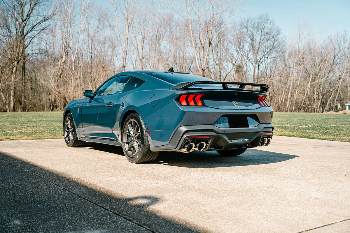 Xtreme Cat-Back Exhaust Chrome/Black Tips for Mustang Dark Horse 2024+ | #21265/#21266 | Corsa Performance - Image 2