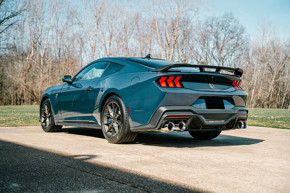 Xtreme Cat-Back Exhaust Chrome/Black Tips for Mustang Dark Horse 2024+ | #21265/#21266 | Corsa Performance - Image 6