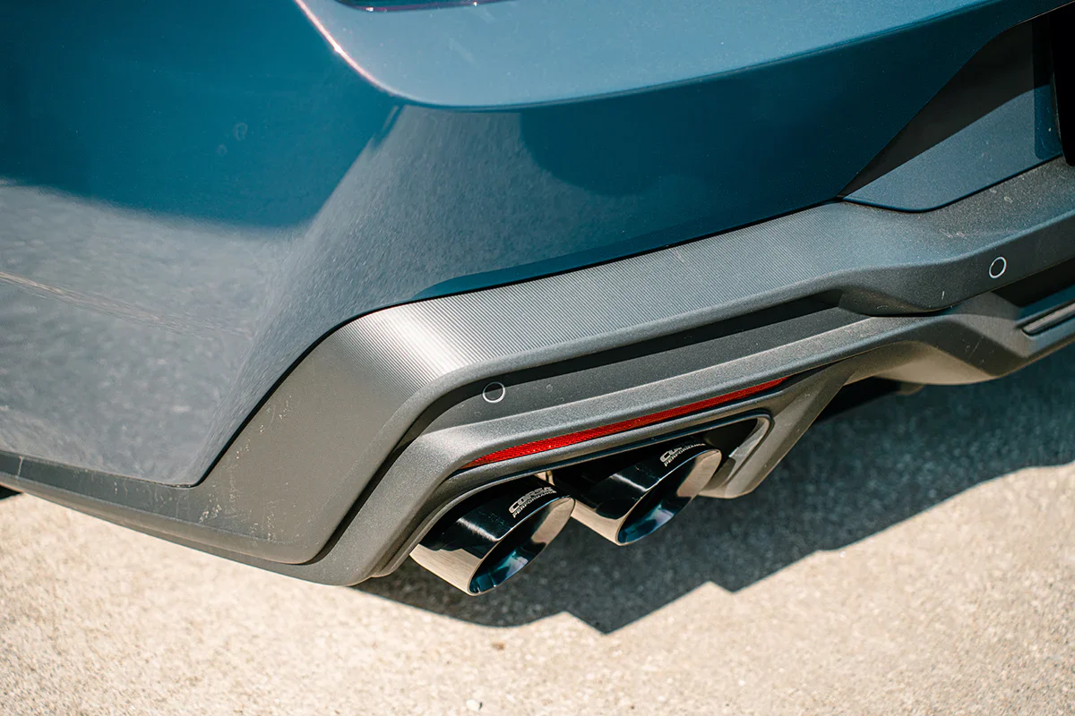 Sport Axle-Back Exhaust Chrome/Black Tips for Mustang Dark Horse 2024+ | #21267/#21268 | Corsa Performance - Image 9