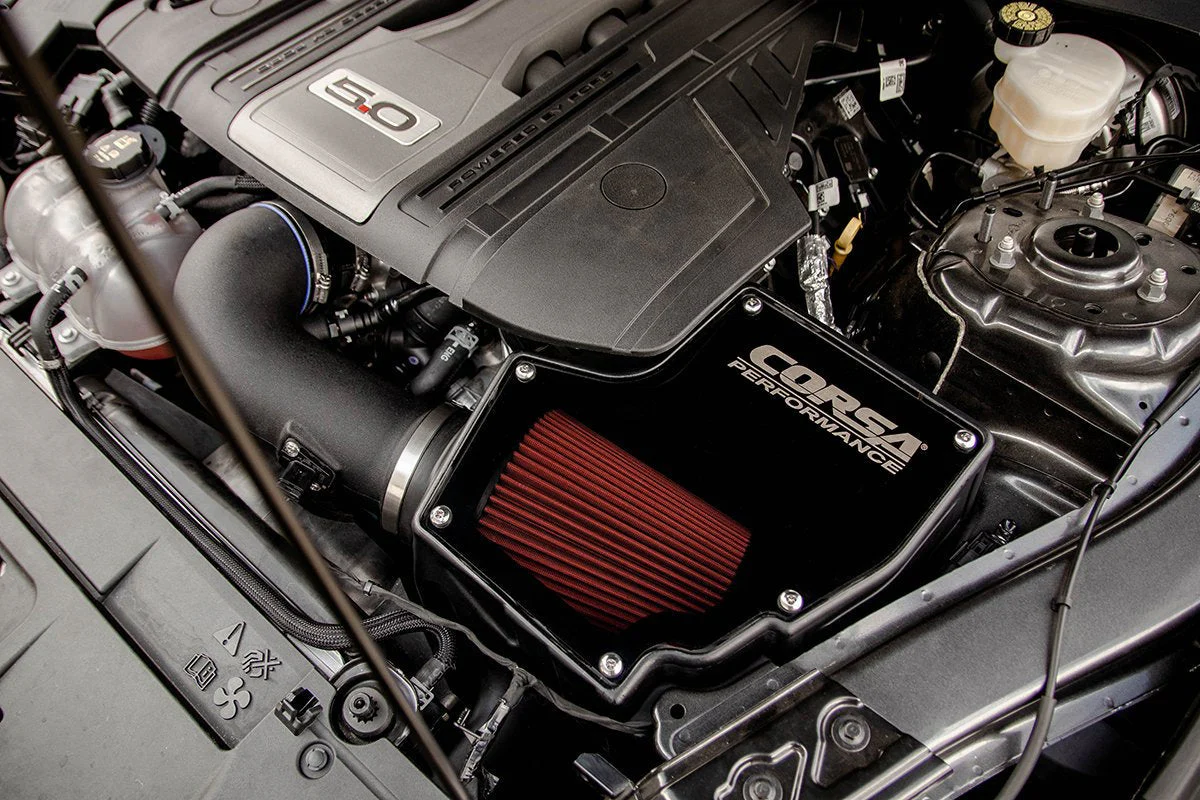 DryTech Closed Cold Air Intake for Mustang GT 5.0L 2018-23 | #419850D | Corsa Performance - Image 3
