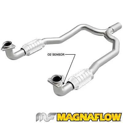 Corvette C4 5.7L V8 86-91 L-98 High Flow Catalytic Converters 93487 | MagnaFlow