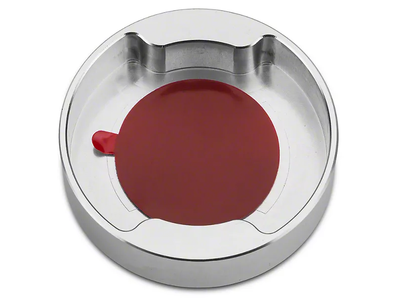 Oil Cap Cover (Billet) for Mustang 2.3L EcoBoost 2015-22 | #FR3Z-6766-BL-E | Drake Muscle Cars - Image 2