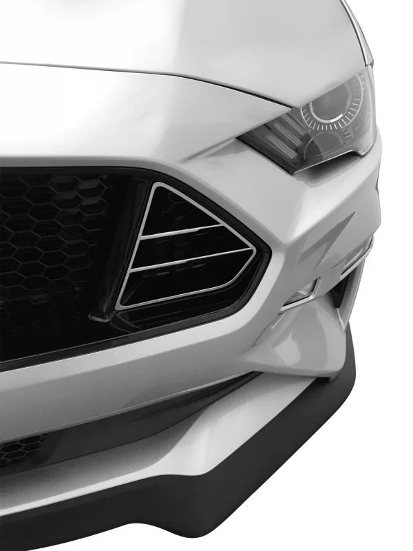 Grille Inserts (Black) for Mustang 5.0L GT 2018-23 | #JR3B-8200-AB | Drake Muscle Cars - Image 2