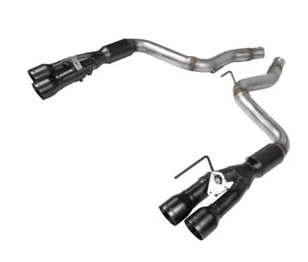 Outlaw Axle-Back Exhaust (Black Tips) for Mustang 5.0L GT 2018-23 | #817824 | Flowmaster