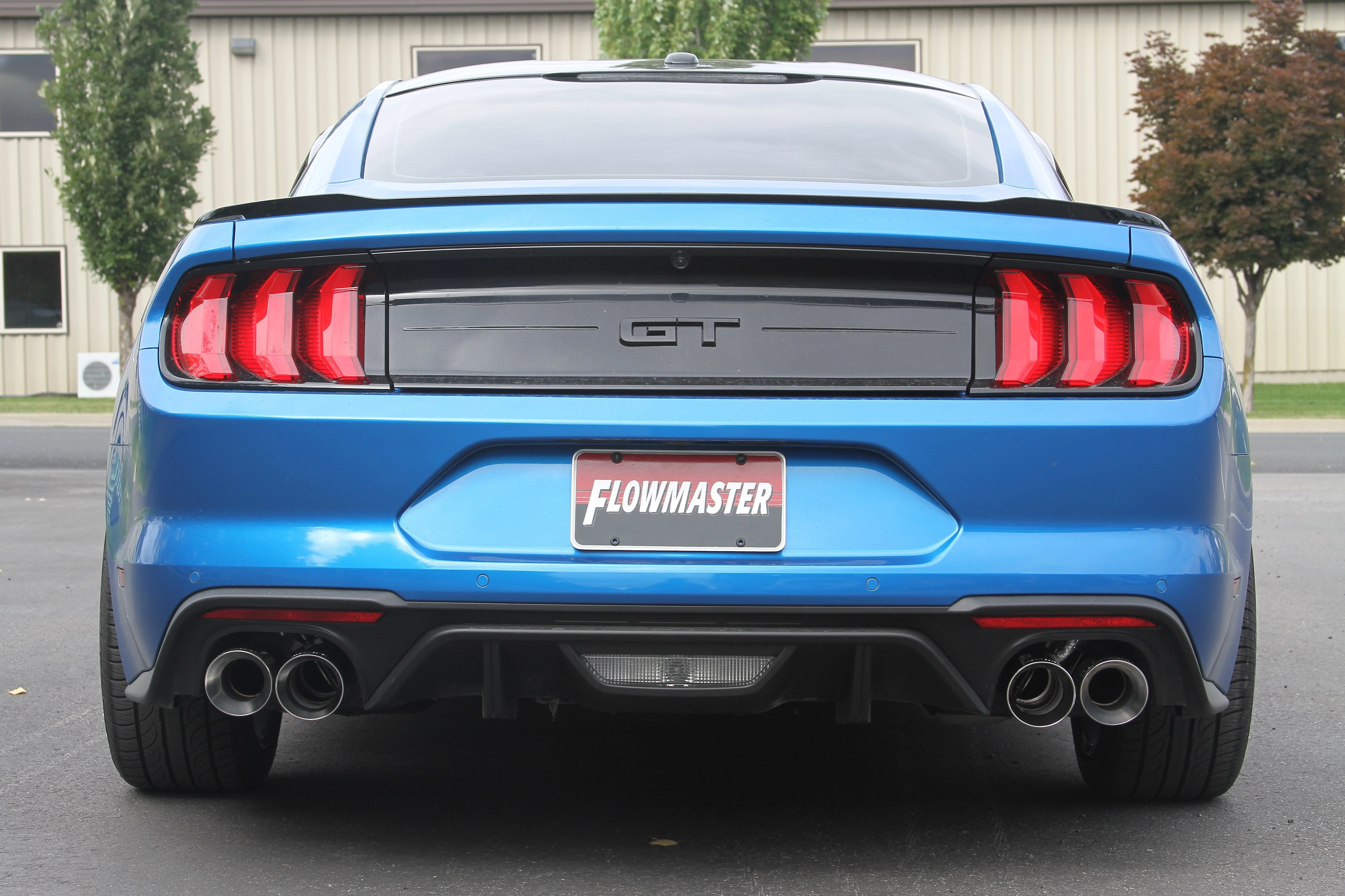 Outlaw Axle-Back Exhaust (Polished Tips) for Mustang 5.0L GT 2018-23 | #817825 | Flowmaster - Image 6
