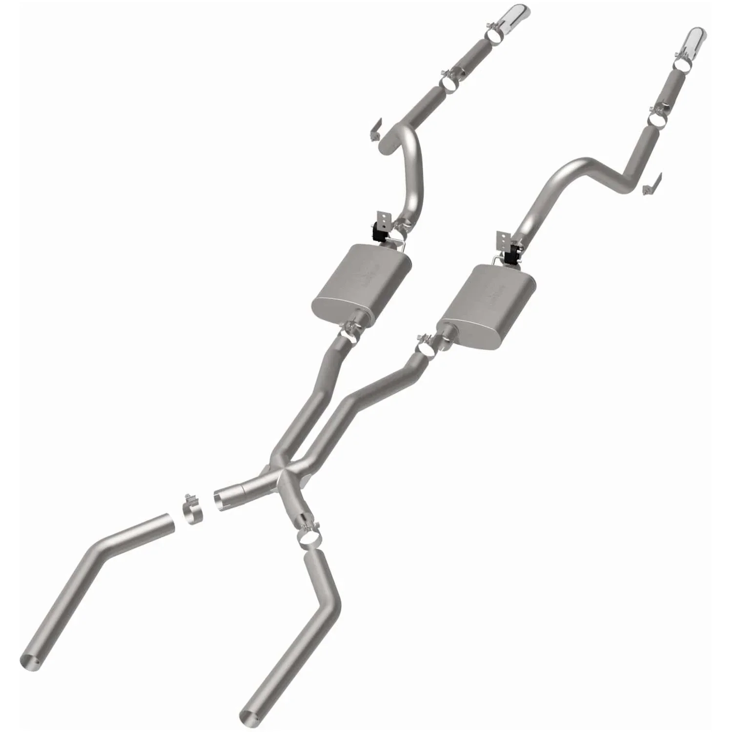 Crossmember-Back Street Exhaust for Mustang 289 / 4.7L 1964-66 | #15815 | MagnaFlow - Image 3