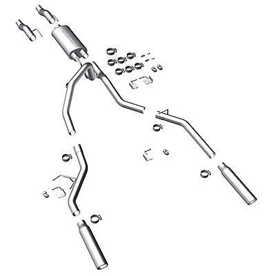 FORD F150 3.7 5.0 6.2 2011-14 Dual Performance Cat-Back Exhaust 15460 | MagnaFlow