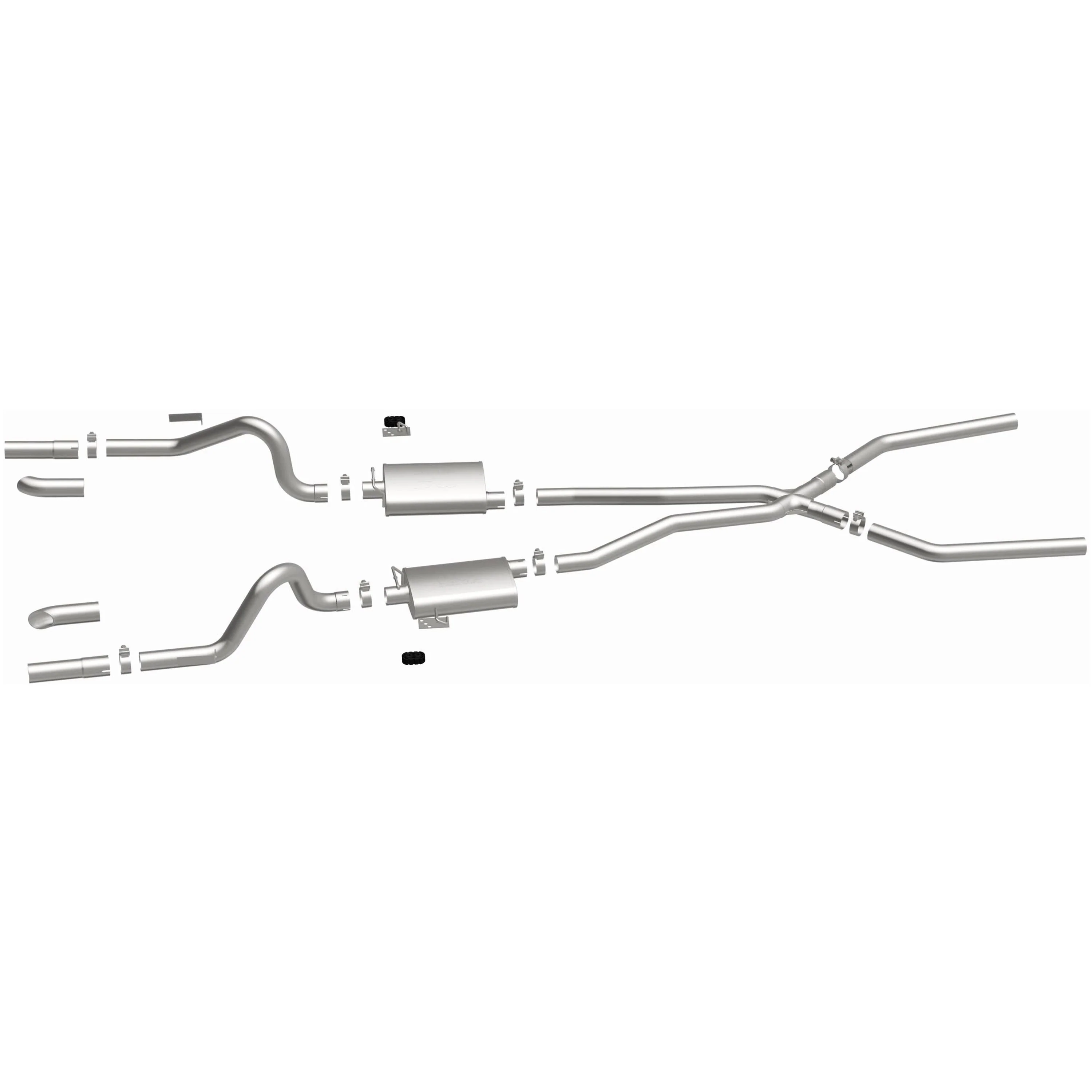 Crossmember-Back Street Exhaust for Mustang I6/V8 1967-70 | #15816 | MagnaFlow - Image 5