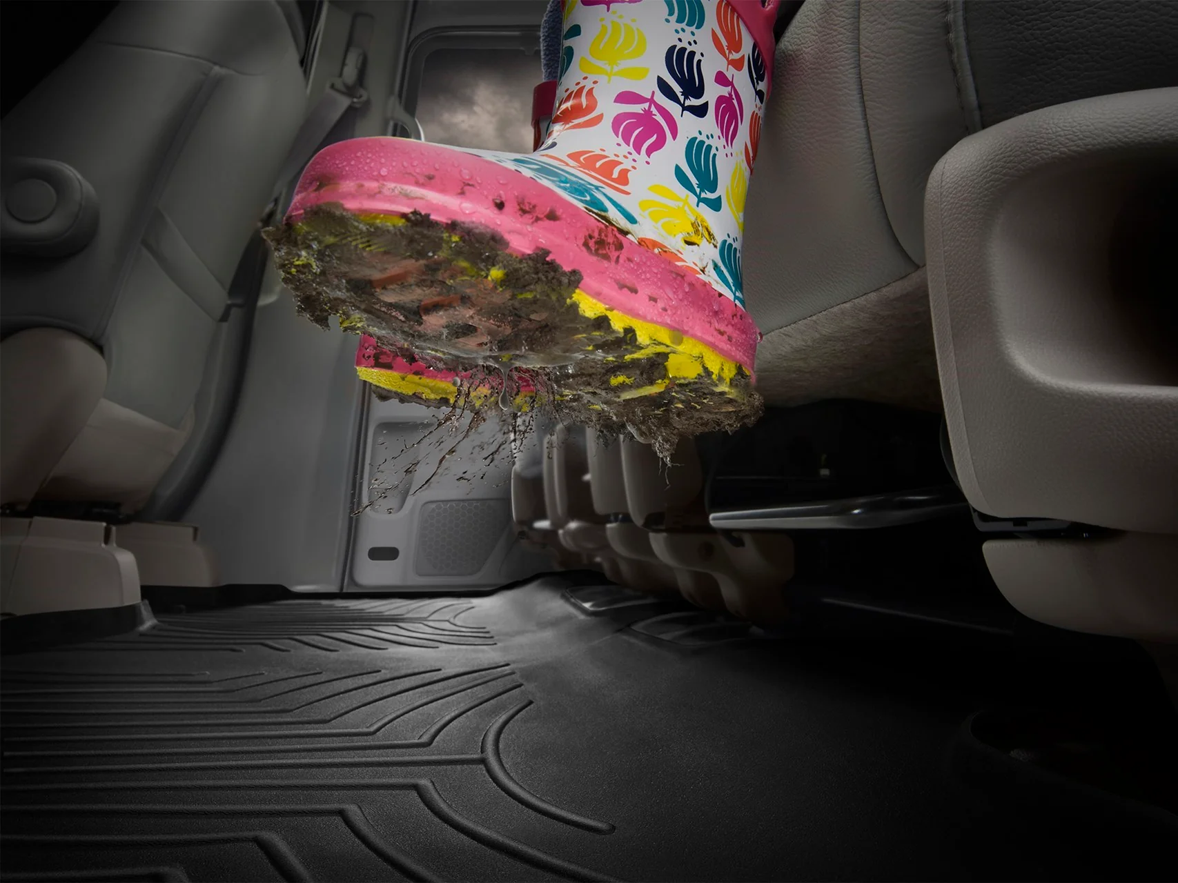 Jeep Wrangler JK 2014-18 FloorLiner WeatherTech #445731 - Image 13