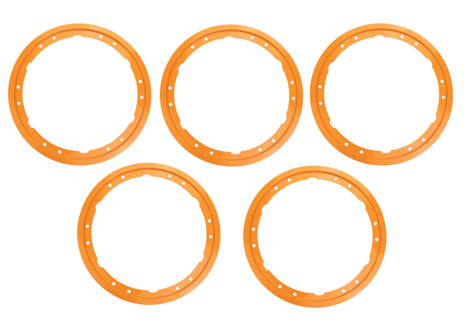 Orange Beadlock Trim Ring Set for Ford Bronco 2021+ & F-150 Raptor 2017-20 | #M-1021K-BLO | Ford Performance - Image 3