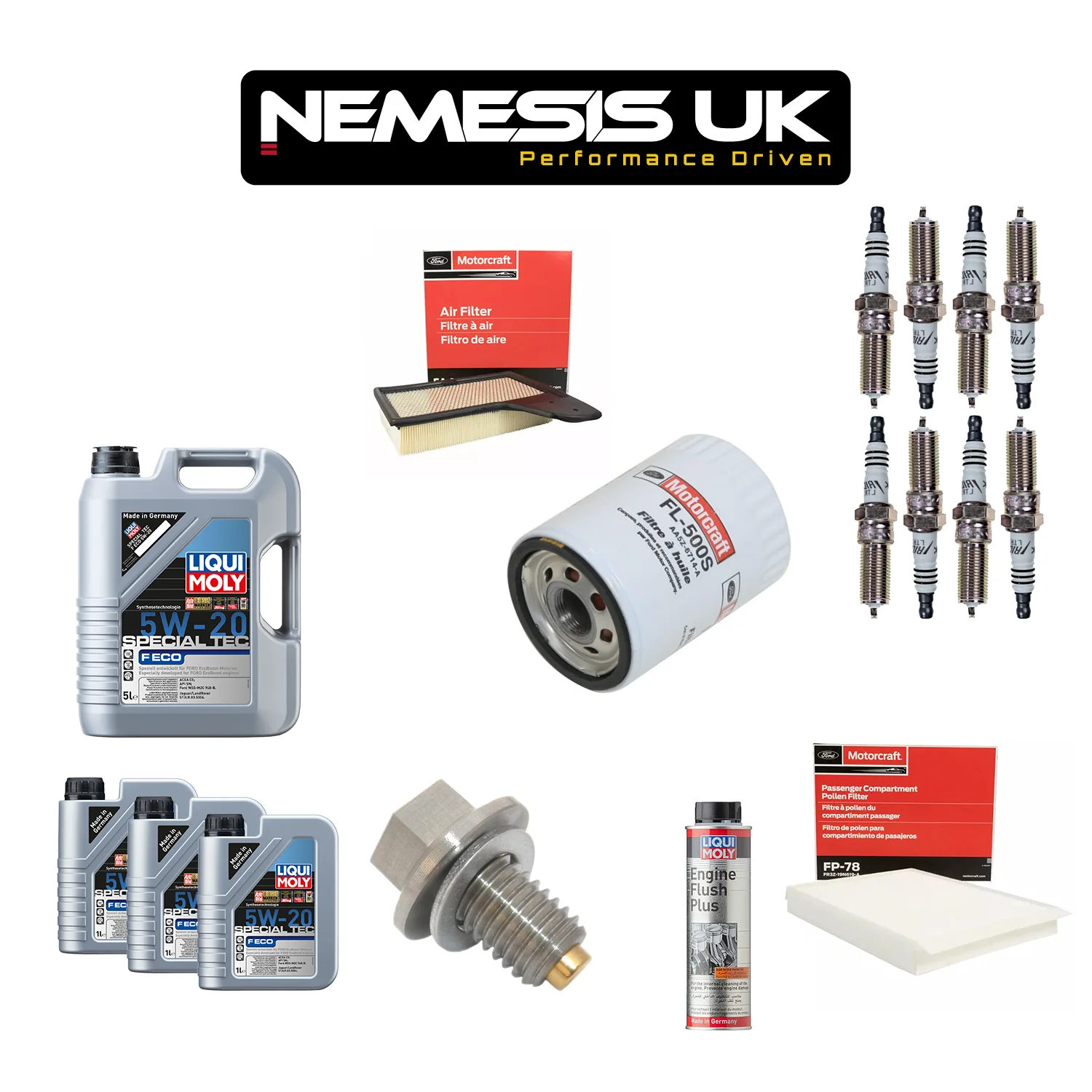 Full Engine Service Kit for Mustang 5.0L 2015-17 | Nemesis UK - Image 2