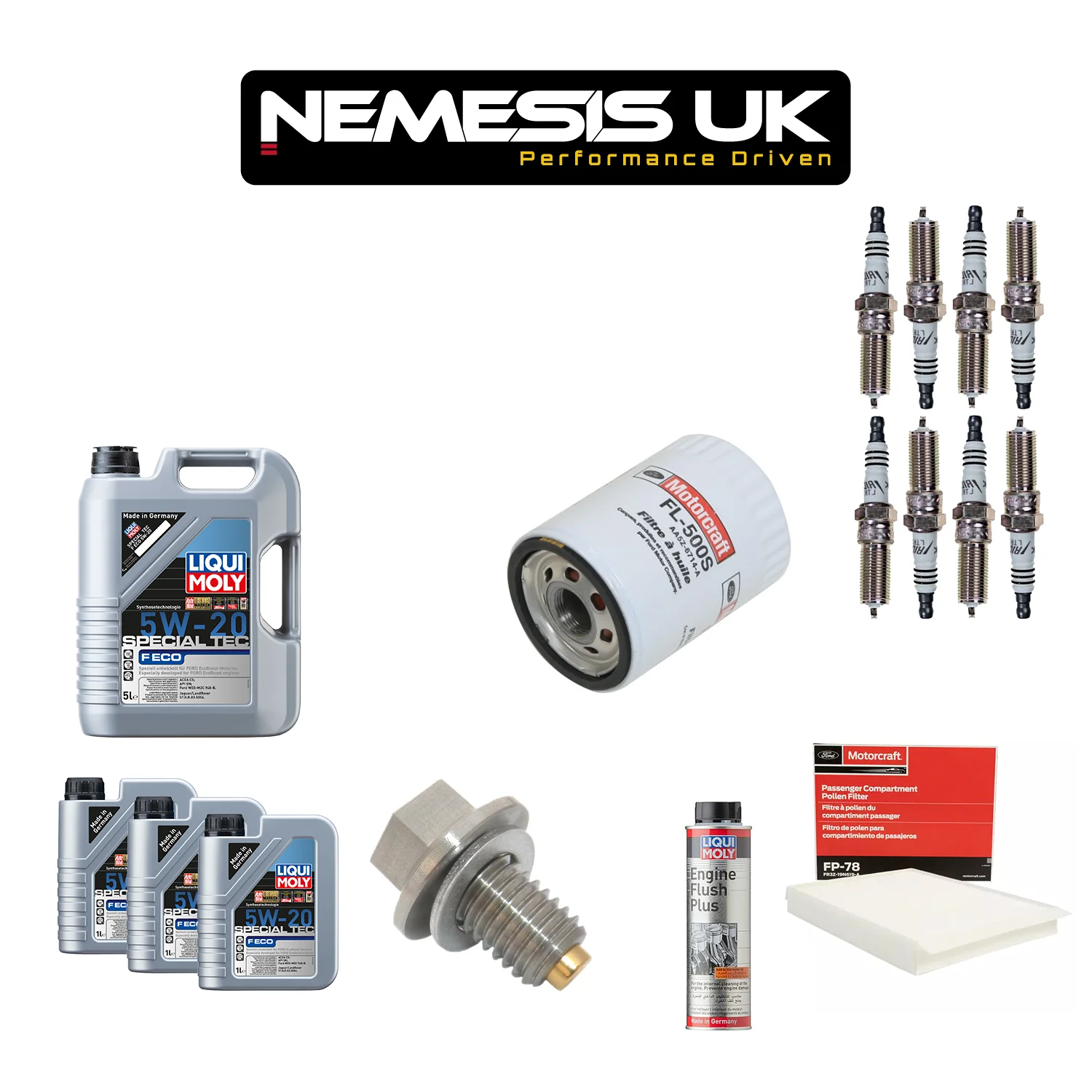 Full Engine Service Kit for Mustang 5.0L 2015-17 | Nemesis UK - Image 3