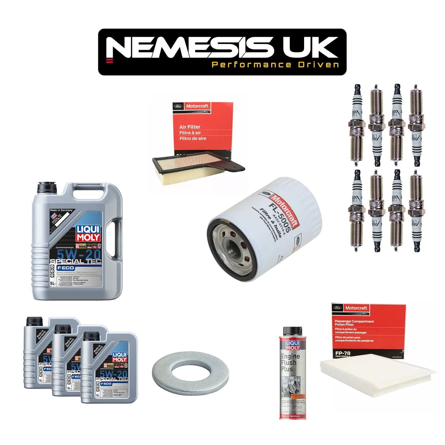 Full Engine Service Kit for Mustang 5.0L 2015-17 | Nemesis UK - Image 4