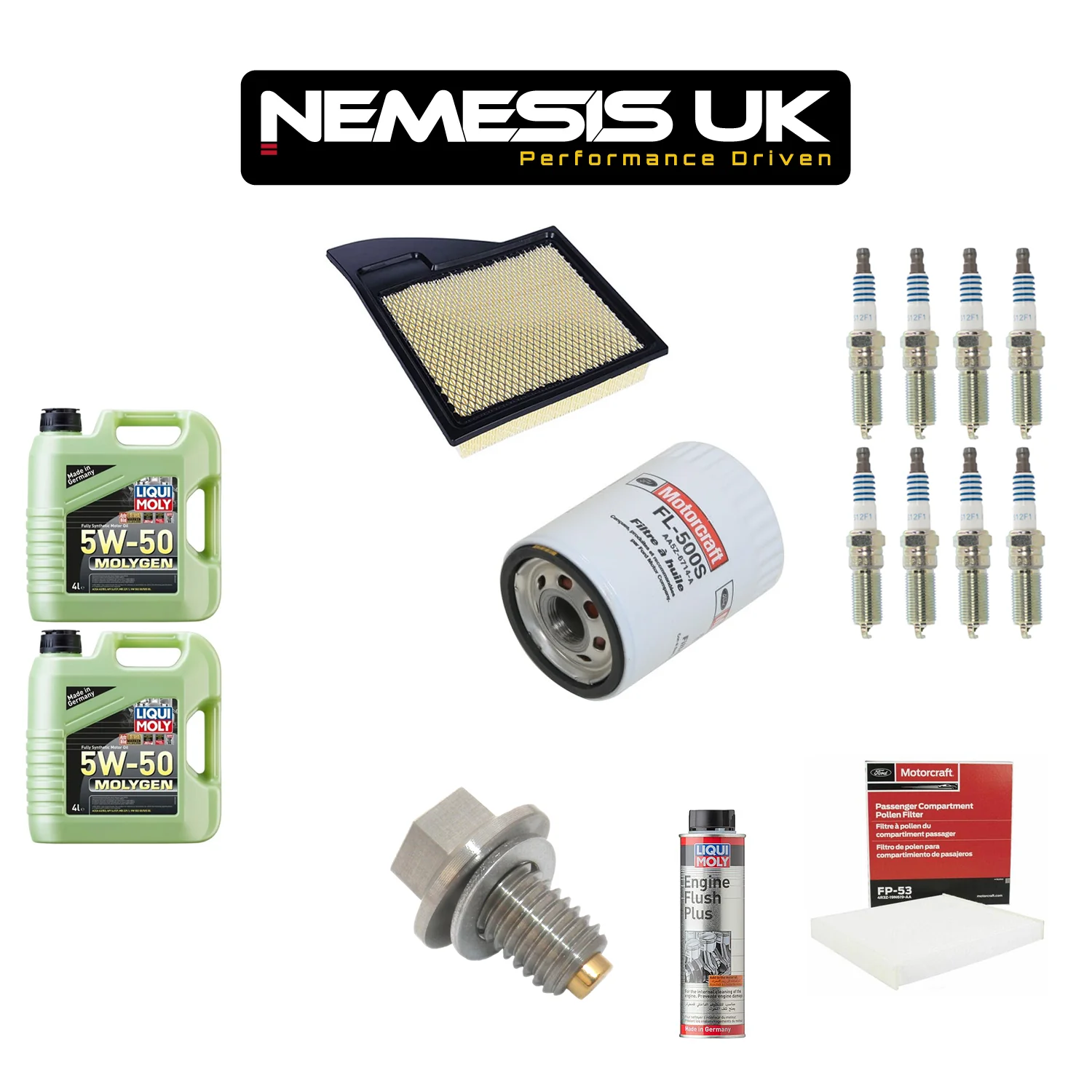 Full Engine Service Kit for Mustang 5.0L Boss 302 / Track Pack 2012-13 | Nemesis UK - Image 2
