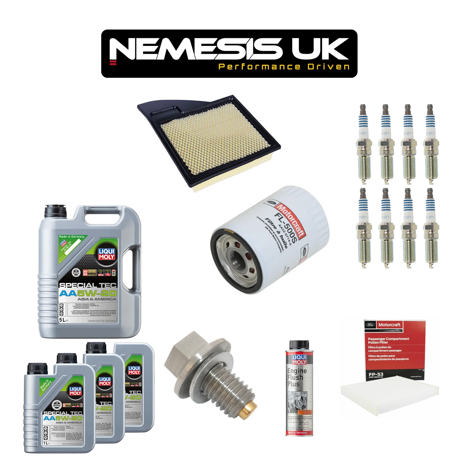 Full Engine Service Kit for Mustang 5.0L GT 2011-14 | Nemesis UK - Image 2