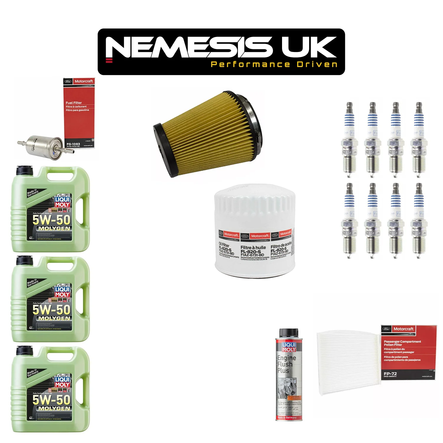 Full Engine Service Kit for Mustang 5.4L/5.8L GT500 2007-14 | Nemesis UK - Image 19