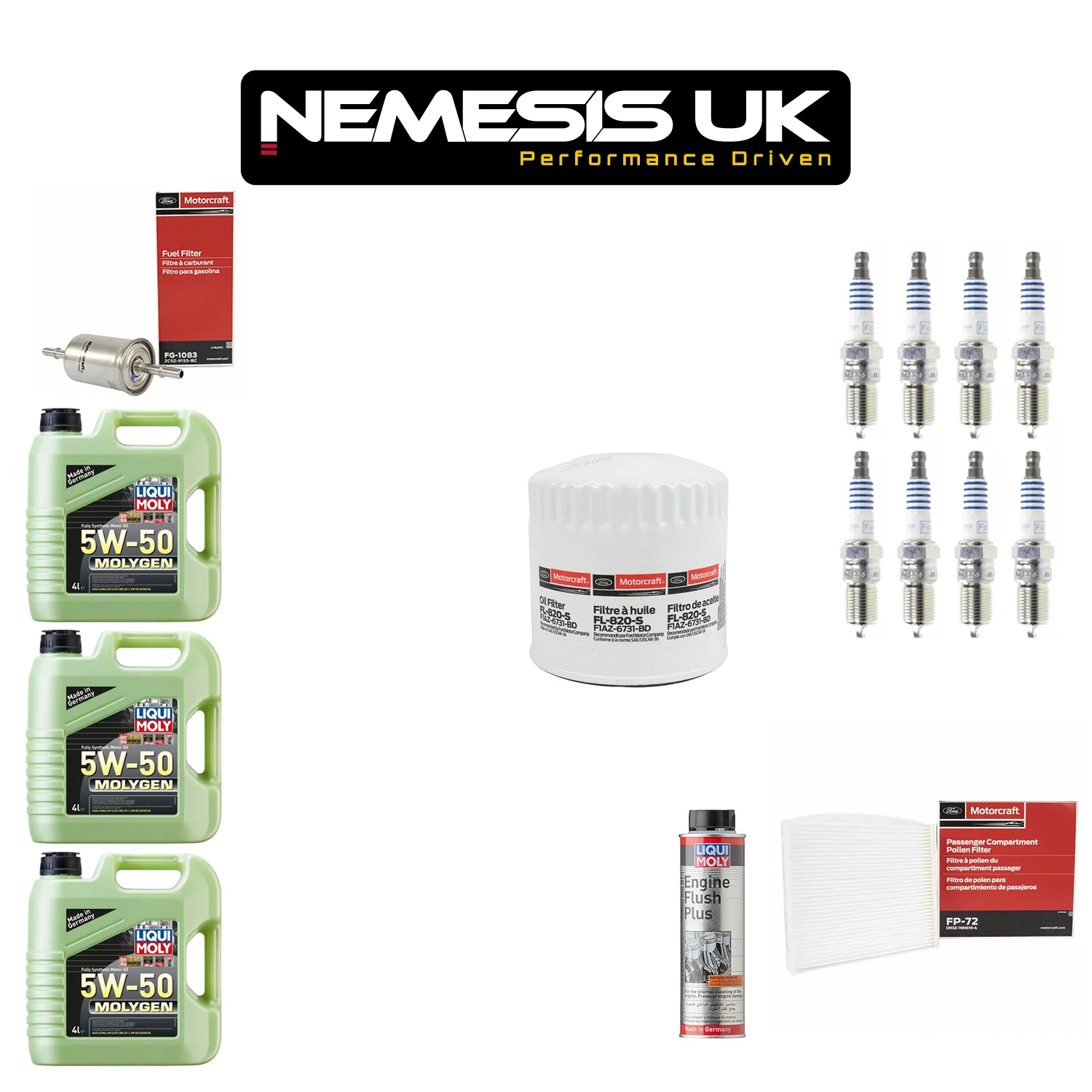 Full Engine Service Kit for Mustang 5.4L/5.8L GT500 2007-14 | Nemesis UK - Image 22