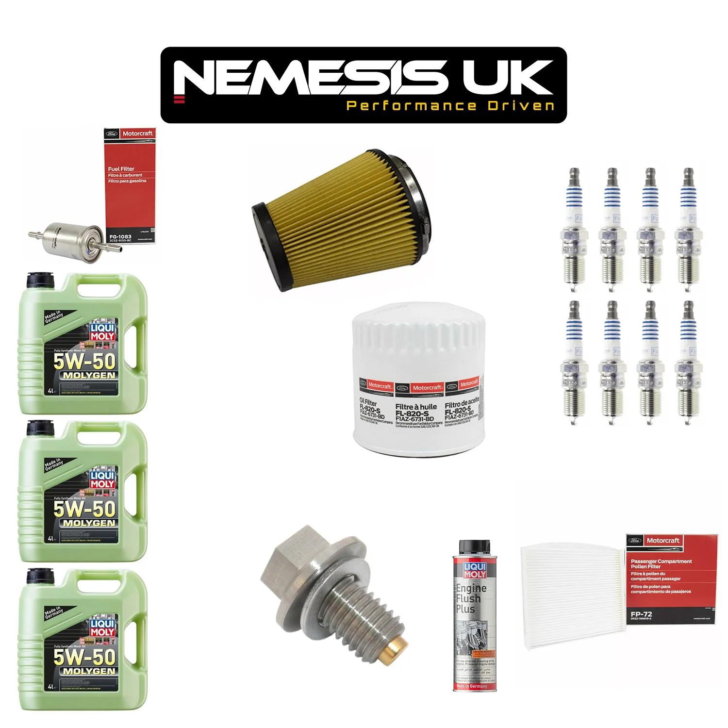 Full Engine Service Kit for Mustang 5.4L/5.8L GT500 2007-14 | Nemesis UK - Image 5
