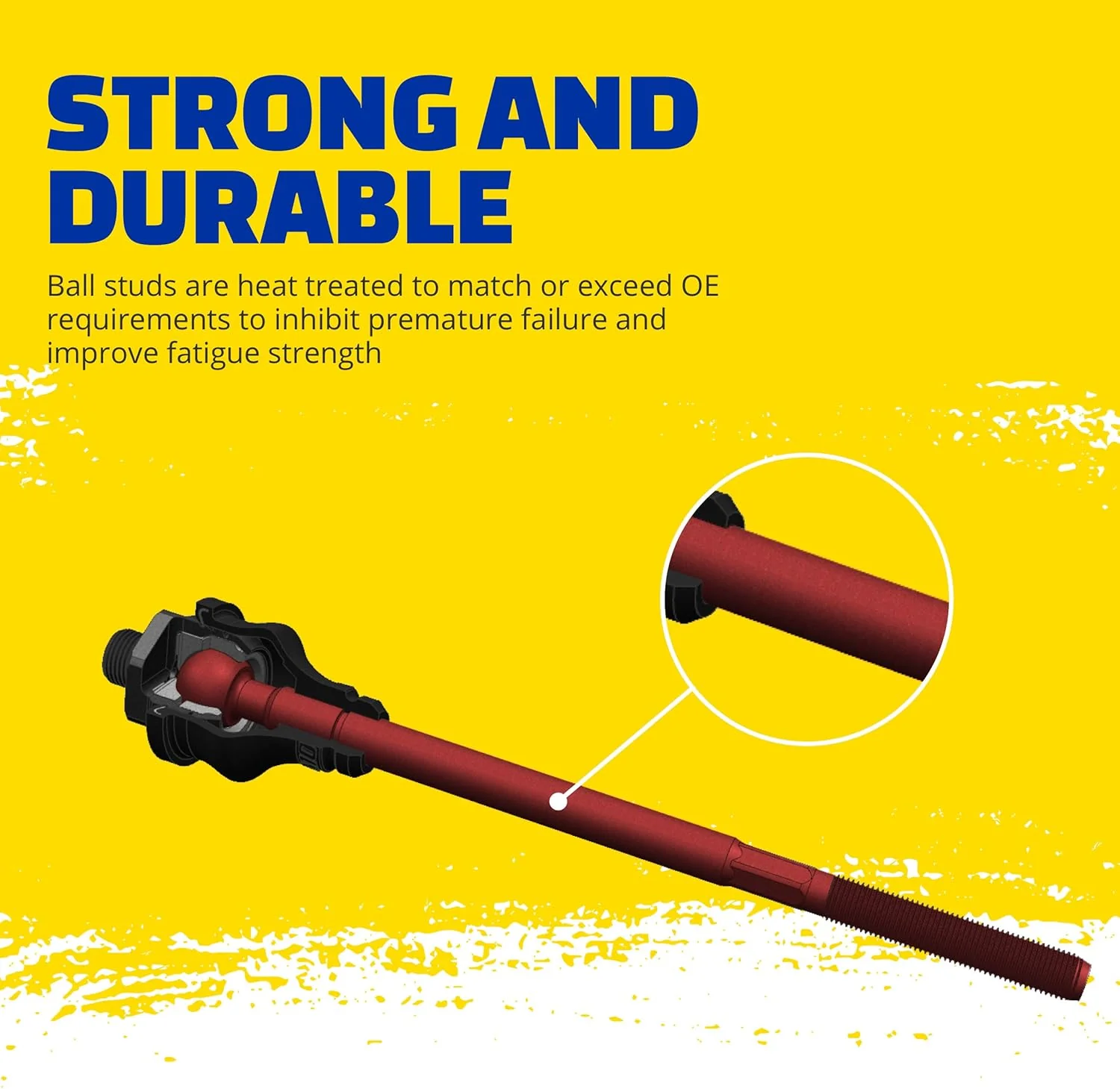 Inner Steering Tie Rod Left / Right for Mustang 2015-23 & 2024+ | #EV801349 | MOOG - Image 4