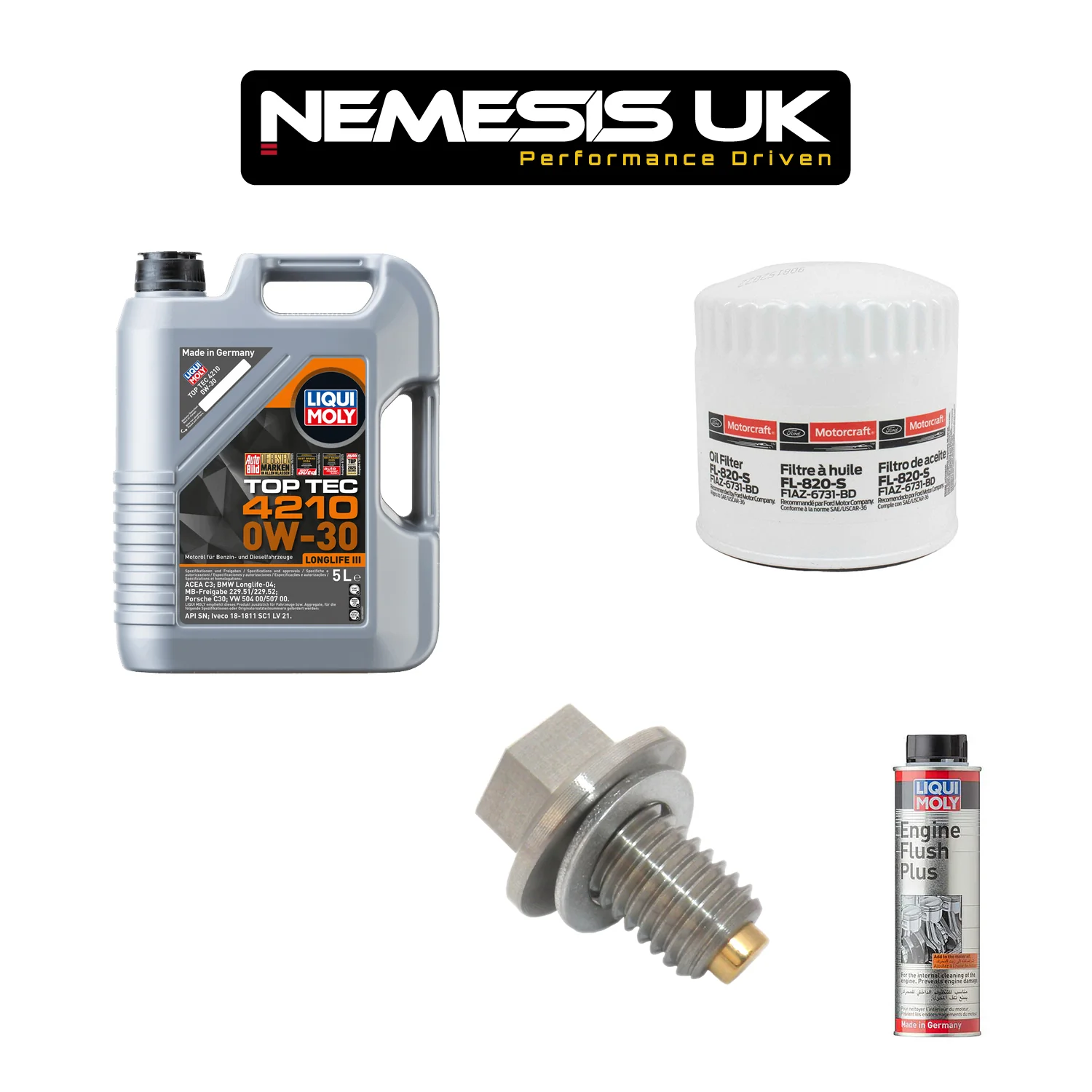 Interim Oil Service Kit for Mustang 3.7L/4.0L/4.6L/5.0L/5.4L/5.8L 2005-14 | Nemesis UK - Image 5